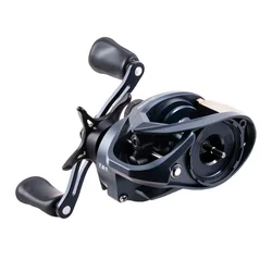 Carrete ultraligero micro para pesca larga distancia, freno magnético