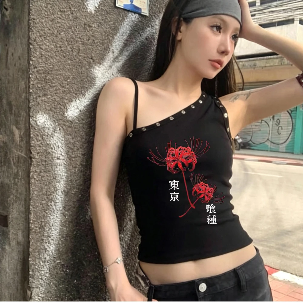 Tokyo Ghoul cropped top girl japan clearance sales anime dollette t shirt cute 2000s funny anime clearance sales