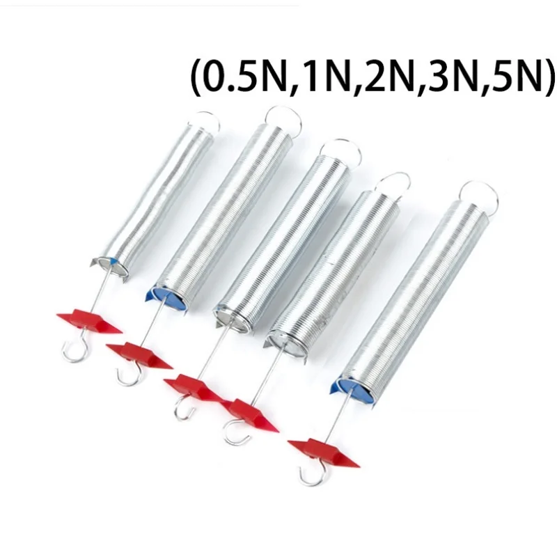 2set Spiral Spring Assembly 0.5/1/2/3/5N Physical Spring Instrument Mechanics Experiment Tensile Spring