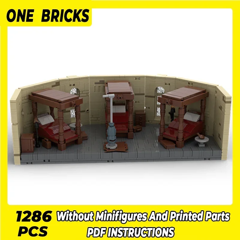 Magical School Model Moc Building Bricks Collective Dormitory Technology Modular Blocks Gifts Christmas Toys DIY Sets Assembly