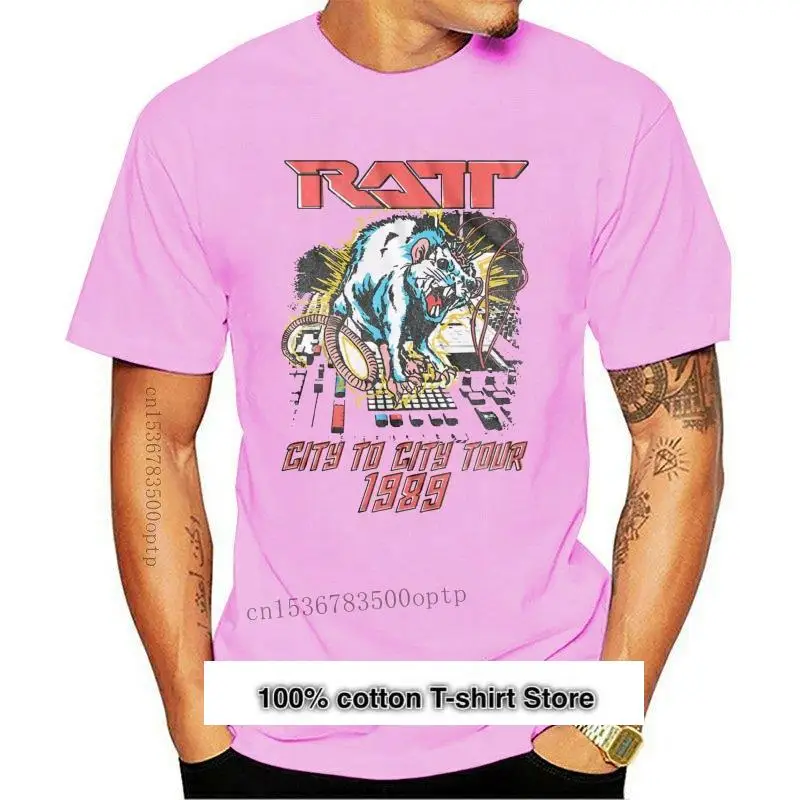2021 nouveau RATT ciudad a EE. UU. Maillot de bain homme 1989, chemise rapMetal, collier de la fille de l'elda de Rock