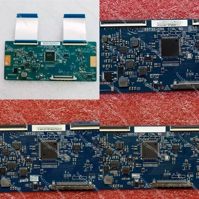 For 55T32-C0L C0M C0H C0F Control Board Logic Mainboard 4K UHD TV Motherboard Replacement Part Compatible with Samsung Models