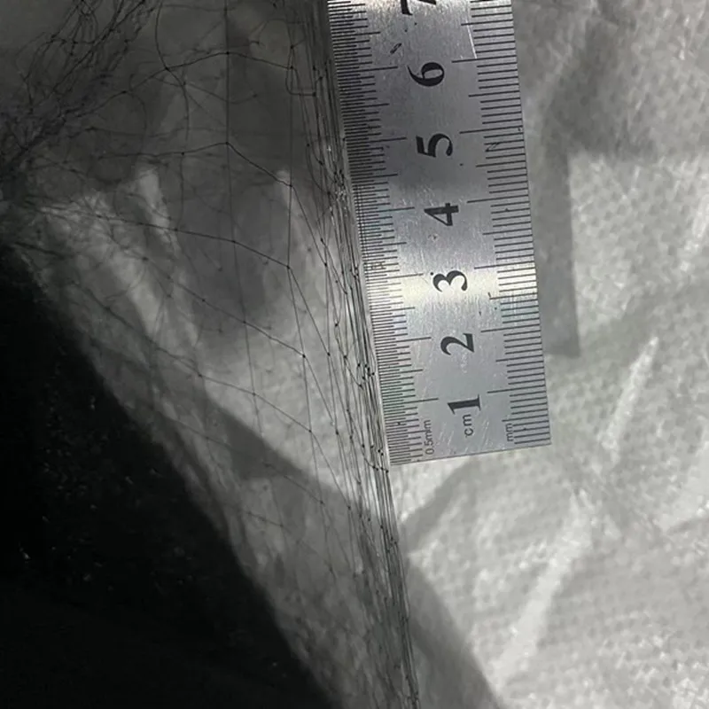 3 x 17M  0.08mm Anti Bird Mist Net Mesh hole 18x18 mm with 6 pockets Garden net Sparrow Bird Net