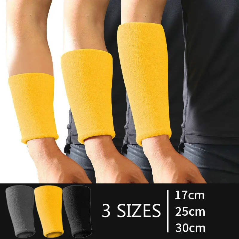 Sport cotton Wristband Tennis Basketball Badminton Gym Wrist Band Support Brace Hand Wraps Fitness Training Wrist Protector