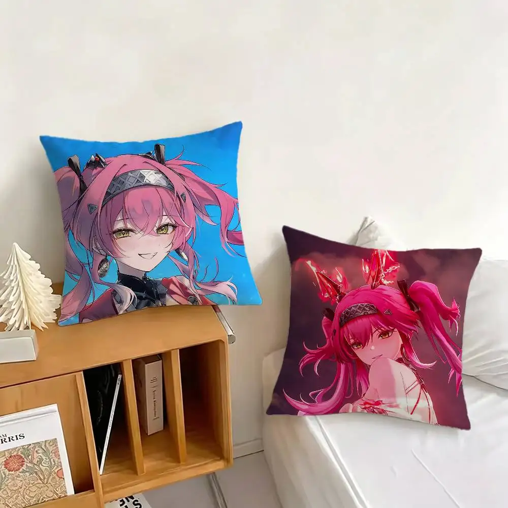 W-wuthering waves L-Lupa Pillow Case Cushion Cover Throw Pillow Case For Car Sofa