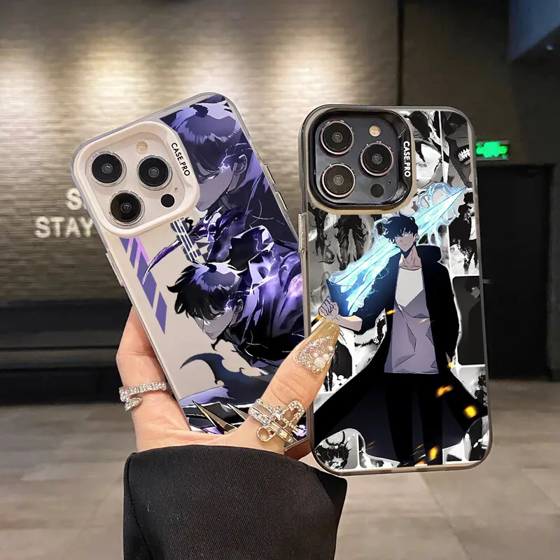 

Чехол с аниме Solo Leveling для Infinix Hot 50 40i 30i 40 Pro 30 Play Note 40 Smart 9 8 Tecno Spark 30C 10C 20C 20 10 Pro Cover