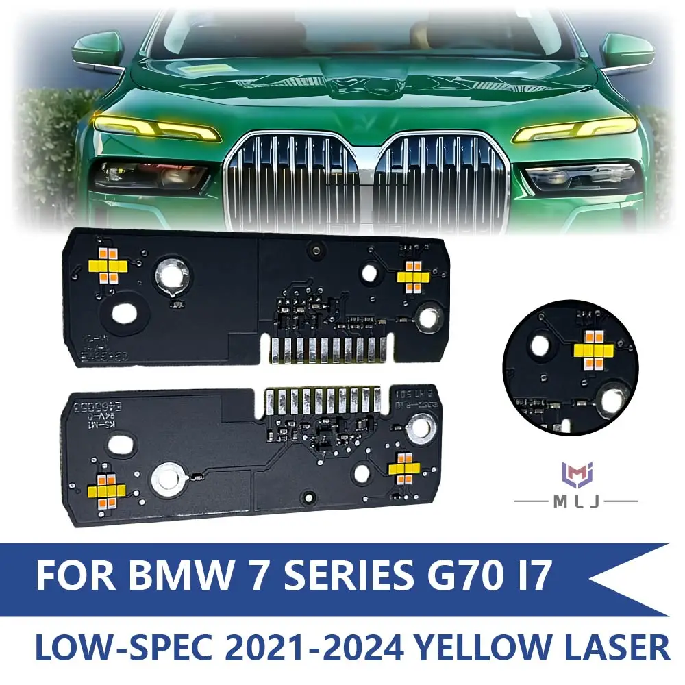

63115A5F625 63115A5F626 For BMW 7 Series G70 I7 2021 2022 2023 2024 LED Headlight Chip Angel Eye Chip White Yellow DRL Board