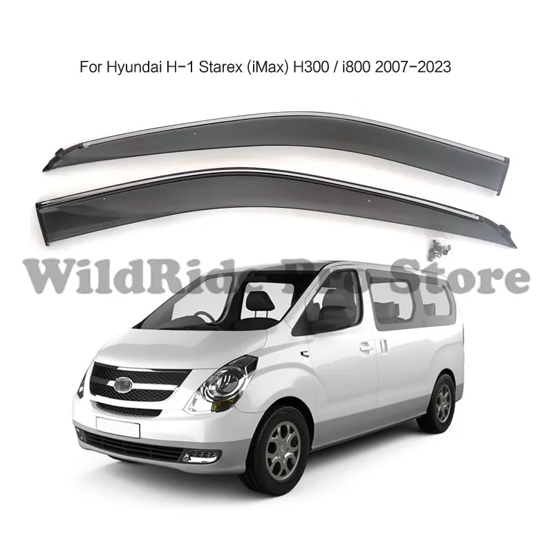 1 set Thickened Window Rain Visor for Hyundai H1 Starex H300 i800 2 pcs
