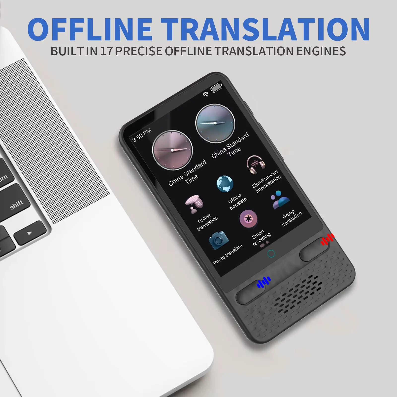 Taalvertaler AI-vertaalonderst - Portable Translator Device recensie en prijs