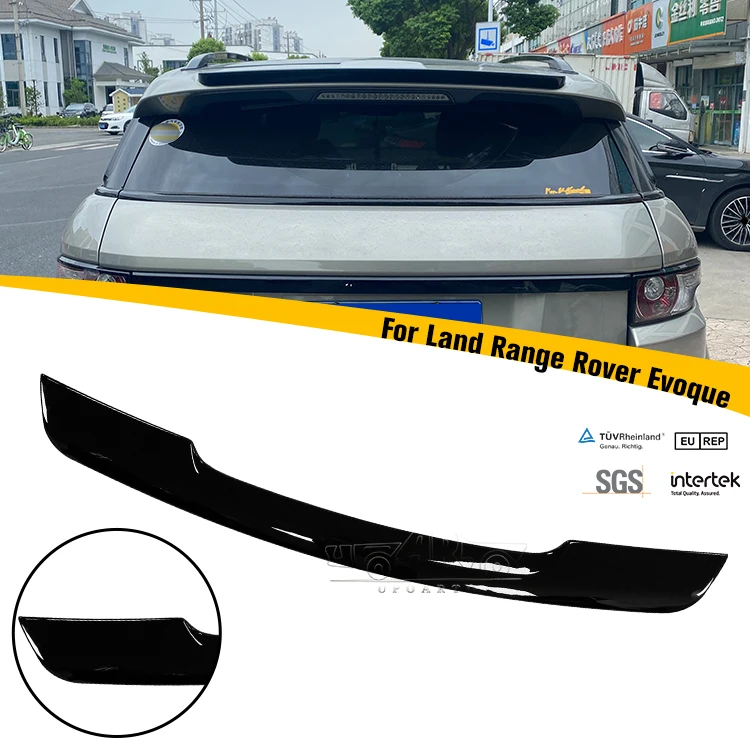 

Car Spoilers ABS Carbon Fiber Roof Rear Spoiler Lip Wing for Land Range Rover Evoque 2012 2013 2014 2015 2016 2017 2018 2019