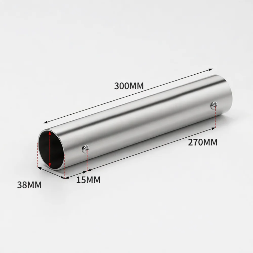 Universal Steel Pipe Connector Fitting For Round Tube Assembly Durable Metal Corner Joint Fastener For Shelf Rack