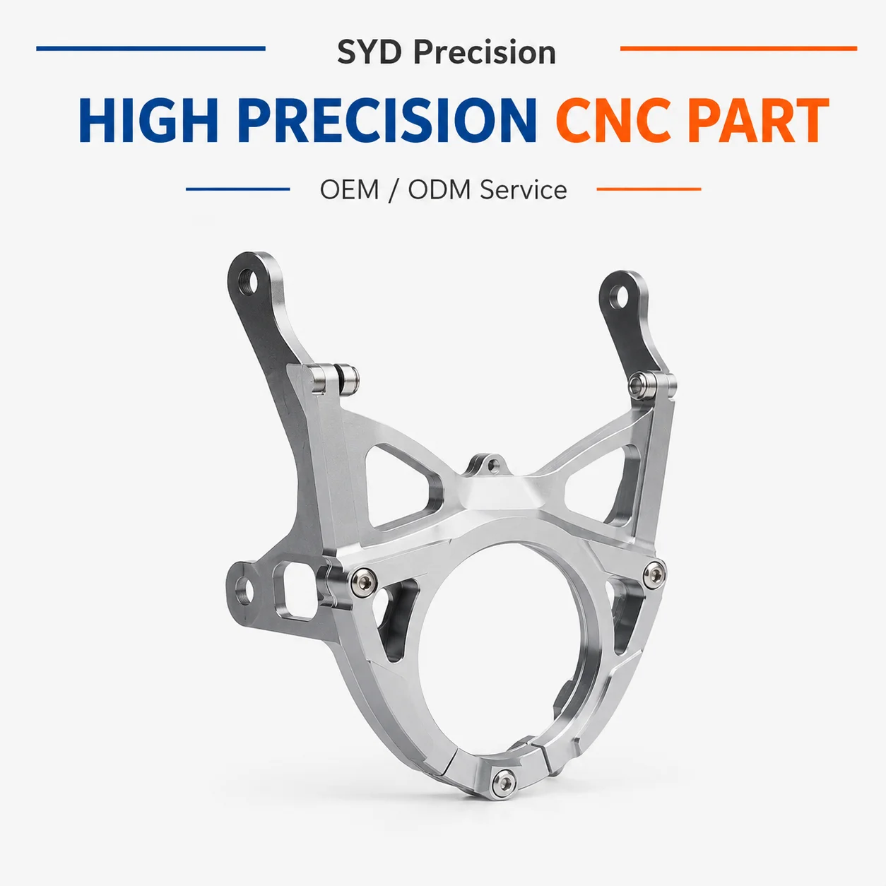 Custom CNC Aluminum Parts Precision Machining Metal Components OEM Prototype Manufacturing