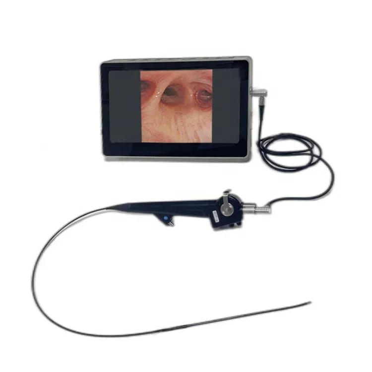 YSVET-HD300 veterinary endoscope portable pet hospital use veterinary endoscope system flexible veterinary endoscope