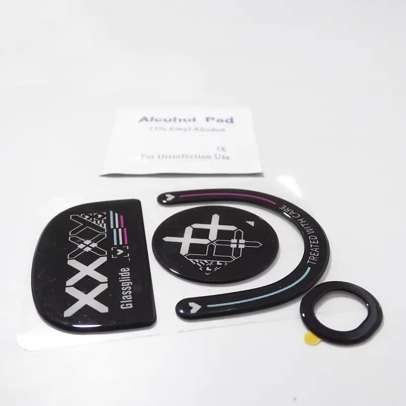 1 Set ‌ Mausfüße aus gehärtetem Glas für Logitech G PRO X Superlight 2 G PRO X2/SE/Superstrike. Langlebige, glatte Mausgleiter