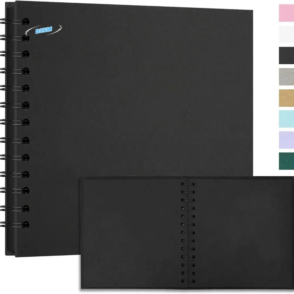 

DIY Handmade Kraft Paper Scrapbook Creative Simple Commemorative Album Graffiti Multifunction Card Book Friends