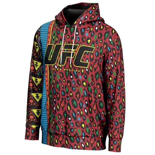 Imagen 2 del producto UFC Top Boxer Alex ""Poatan"" Pereira Fight Night Sudadera con capucha combate lucha jaula octagonal sudadera hombres transpirable velocidad secado Top