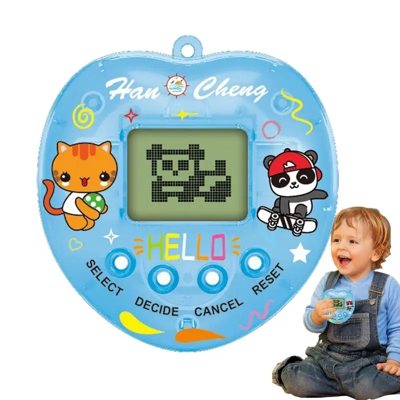 Digital Pet Mini Game Electronic Pets Game Toys Virtual Tmagotchi Original Digital Animals Toys For Kids Pixel Screen Game Gift