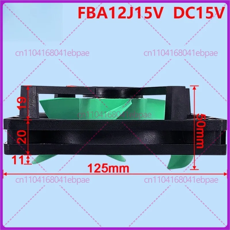 Peças de Refrigerador para Ventilador de Resfriamento de Freezer Sharp FBA12J15V DC15V 0.28A
