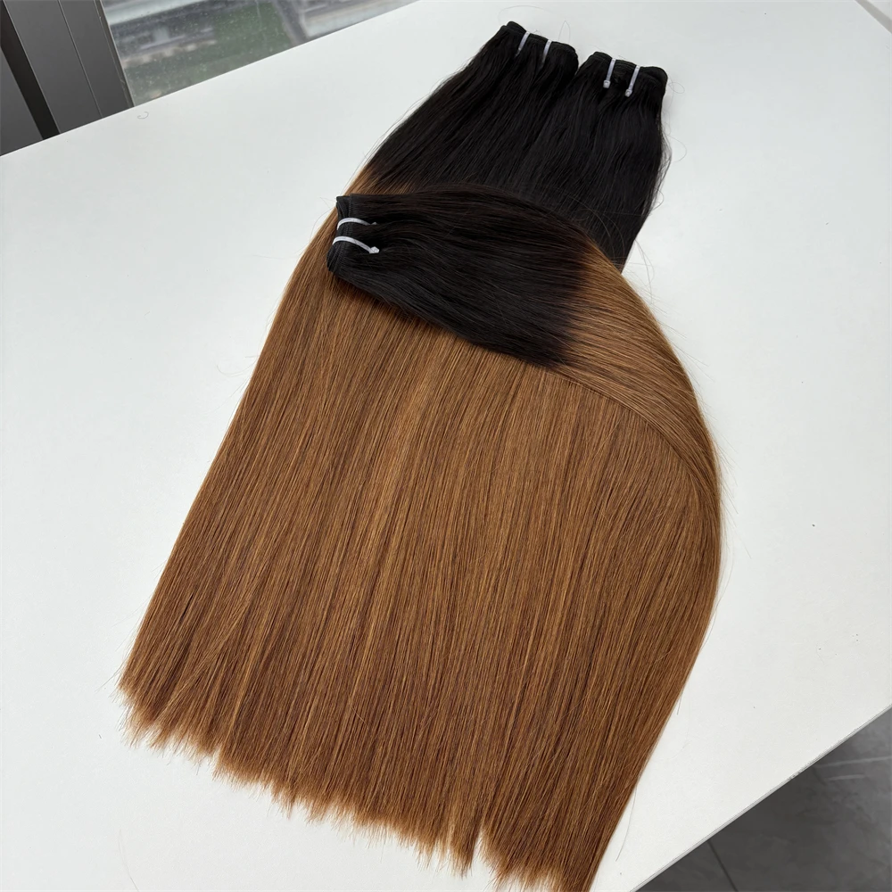 

Only 1Pcs Millionaire Queen 15A Vietnamese Super Double Drawn Bone Straight Hair Bundles With 2x6 Closure Virgin Human Hair
