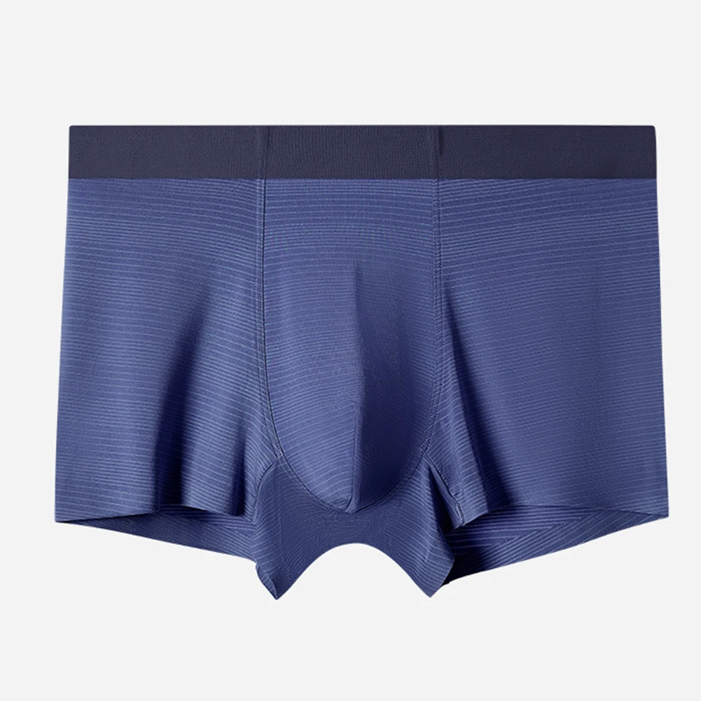 

Трусы-боксеры мужские сетчатые, тонкое бесшовное нижнее белье, мягкие эластичные свободные шорты, большие размеры