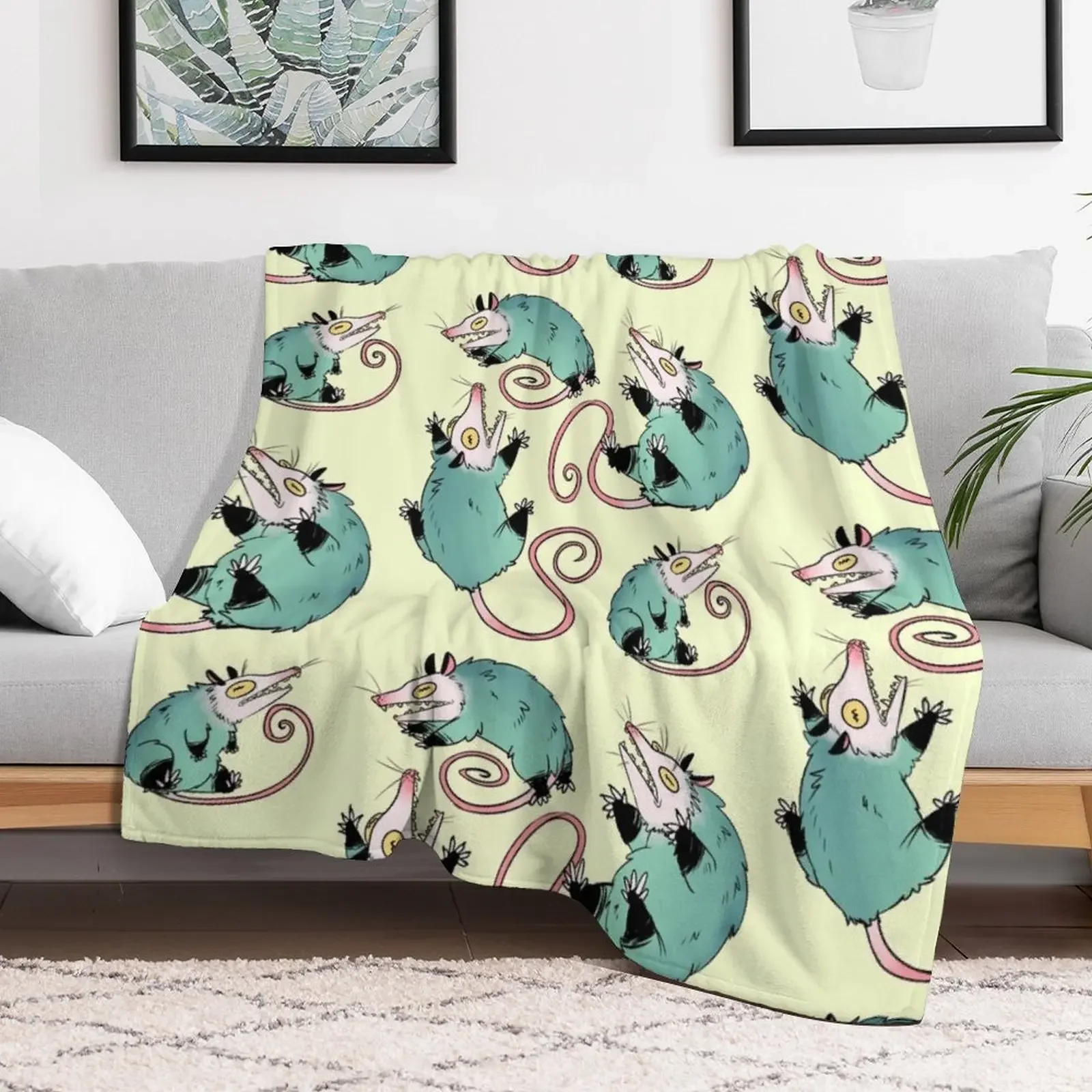 Trash Cats Throw Blanket christmas decoration Blankets For Sofas Sofas Blankets