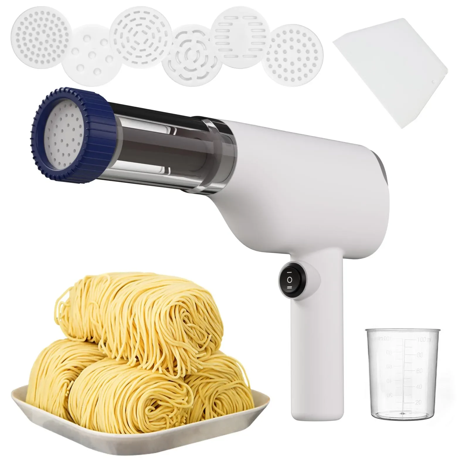 Small Mini Automatic Electric Pasta Noodle Maker Making Machine To Make Fresh Pasta At Home