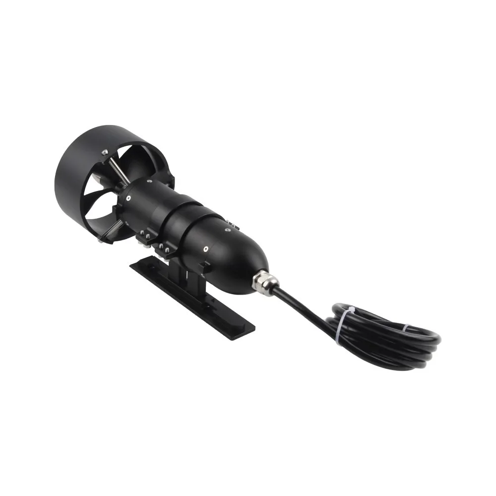 IPX8 30 كجم التوجه FATJAY 24-28 فولت KYI-30ET-SUP مزدوج خرطوم المشبك مقاوم للماء فرش السيارات تحت الماء الدافع لقوارب RC