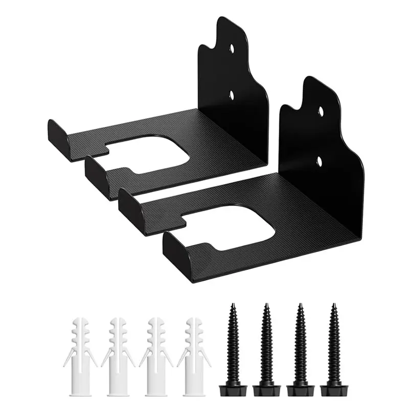 ABRW-Garage Organizer Trimmer Rack, Wall Mounted For Grass Trimmer, Holders For Garden Power Tool Hanger& Weed Whackers 2-Pack