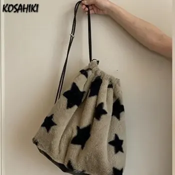 الحلو رقيق ستار حقائب الظهر للنساء ، حقائب الشارع الشهير غير رسمية ، العصرية Y2k الرباط ، حقائب الكتف الإناث ، Kawaii الموضة ، اليابانية