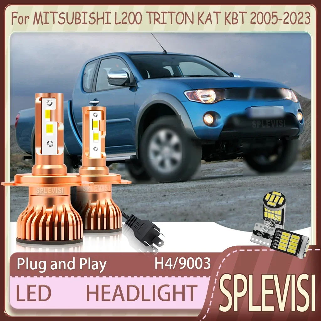 

Светодиодные фары H4 с мгновенным включением для немедленного освещения для MITSUBISHI L200 TRITON KAT KBT 2005 2006 2007 2008 2009 2010-2023
