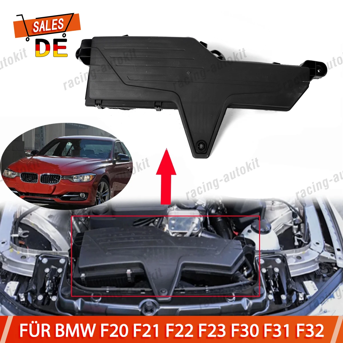 

Для BMW 228i 320i 328i 428i воздухоочиститель впускной фильтр корпус 13717597589