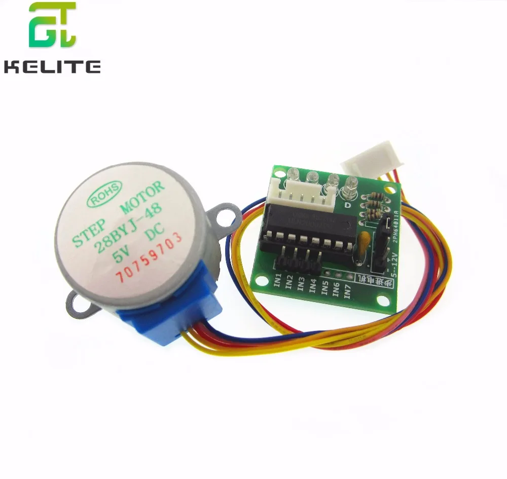 5 лотов шагового двигателя + плата драйвера ULN2003 для AVR/ARM 5 В, 4-фазный, 5-проводной, 5 x шаговый двигатель, 5 x плата драйвера, интегральные схемы 5 лотов шагового двигателя + плата драйвера ULN2003 для AVR/ARM 5 В, 4-фазный, 5-проводной, 5 x шаговый двигатель, 5 x плата драйвера, интегральные схемы