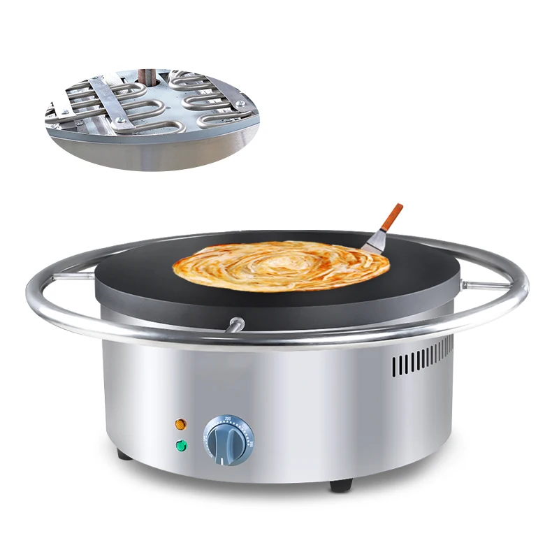 Professional Industrial Crepe Maker/Pancake Machine/Double gas Crepe Maker