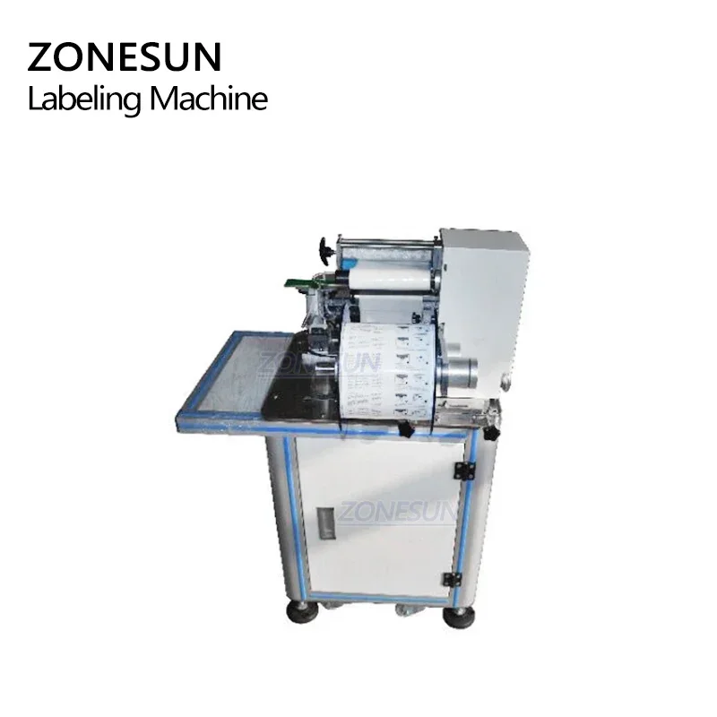 Zonesun ZS-TB901 semiautomático bandeira etiqueta tubo usb fio cabo etiquetador máquina de rotulagem