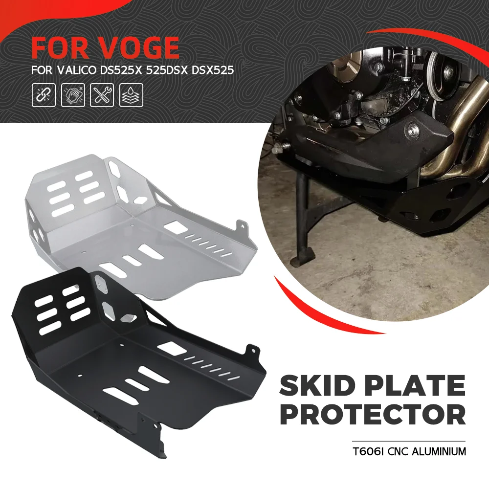 For VOGE Valico DS525X 525DSX Engine Protection Cover Chassis Under Guard Skid Plate Belly Pan Protector DSX525 DSX 525 DS 525X