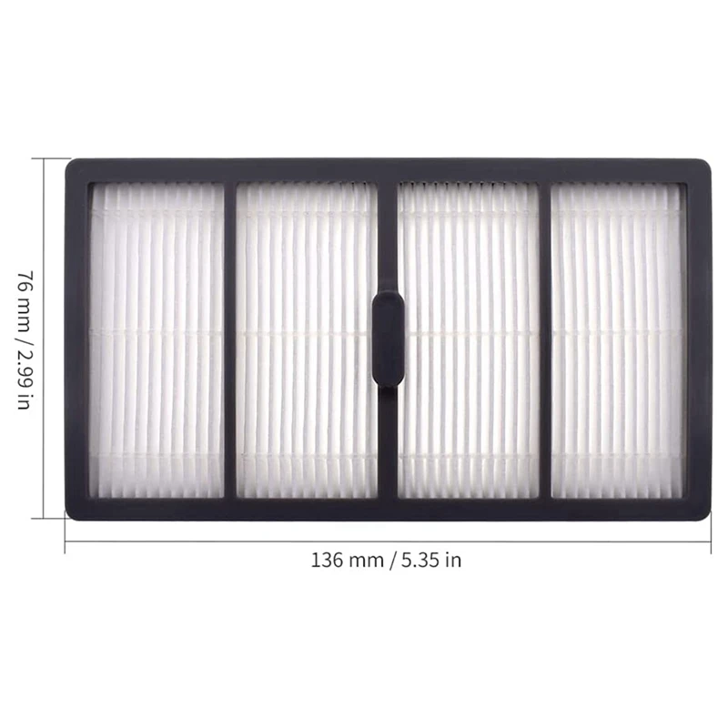 ตัวกรองอะไหล่สําหรับ Irobot Roomba S Series S9 9150 S9 + Plus 9550 เครื่องดูดฝุ่นหุ่นยนต์, 8 X ตัวกรองประสิทธิภาพสูง