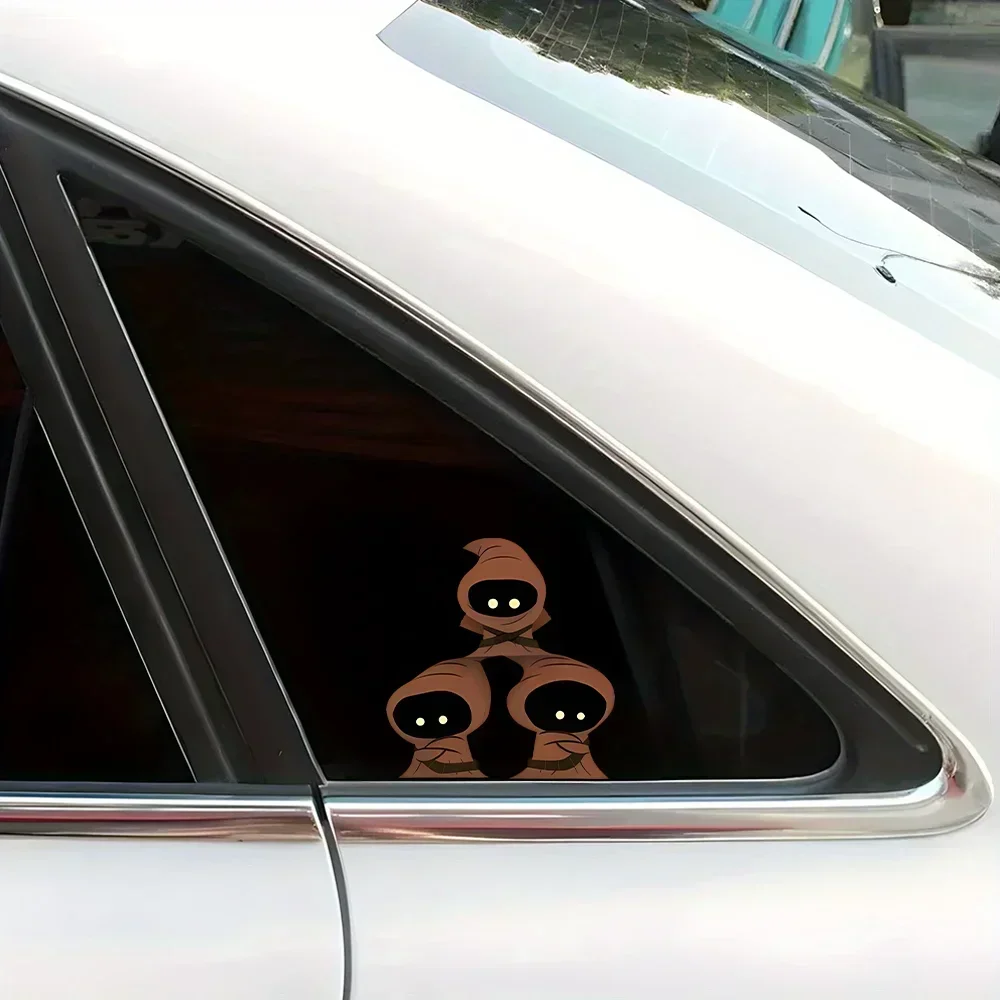 

1 шт., игривая наклейка-трио научной фантастики, уникальный стиль, прочная, идеально подходит для багажного ноутбука, милый декор в научной фантазии для авто энтузиастов