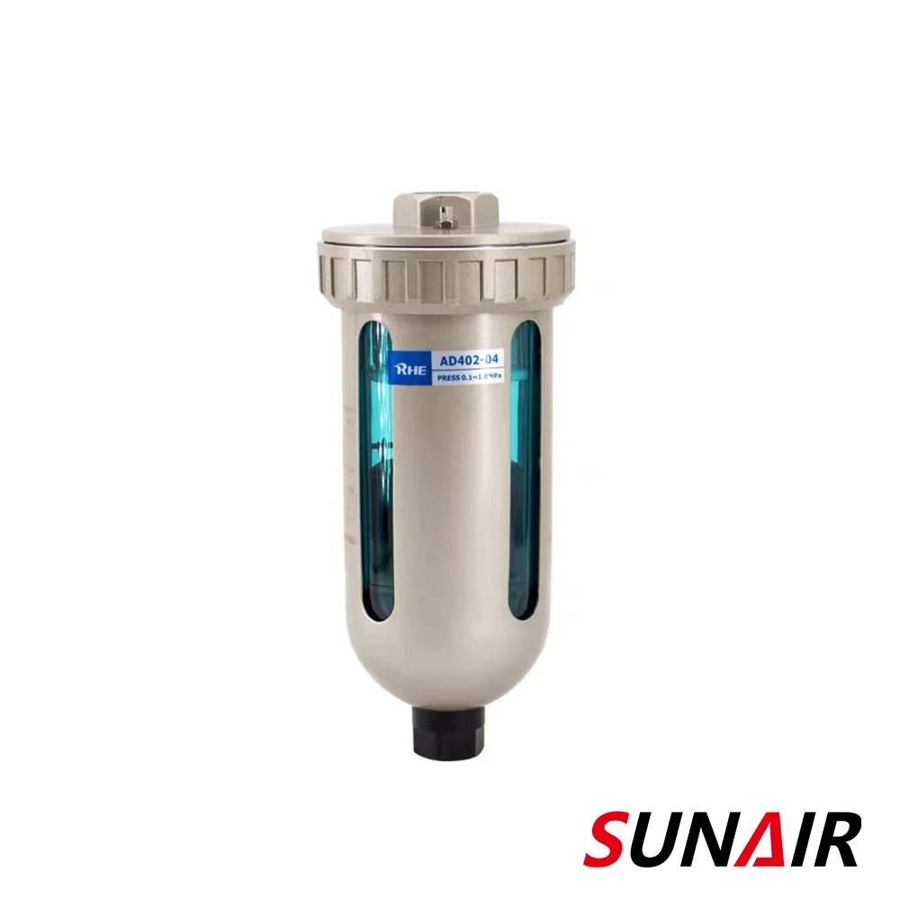 Valvola di scarico automatica del filtro del regolatore della pressione dell'aria di scarico automatico pneumatico AD402-04 da 1/2 pollice per compressore d'aria