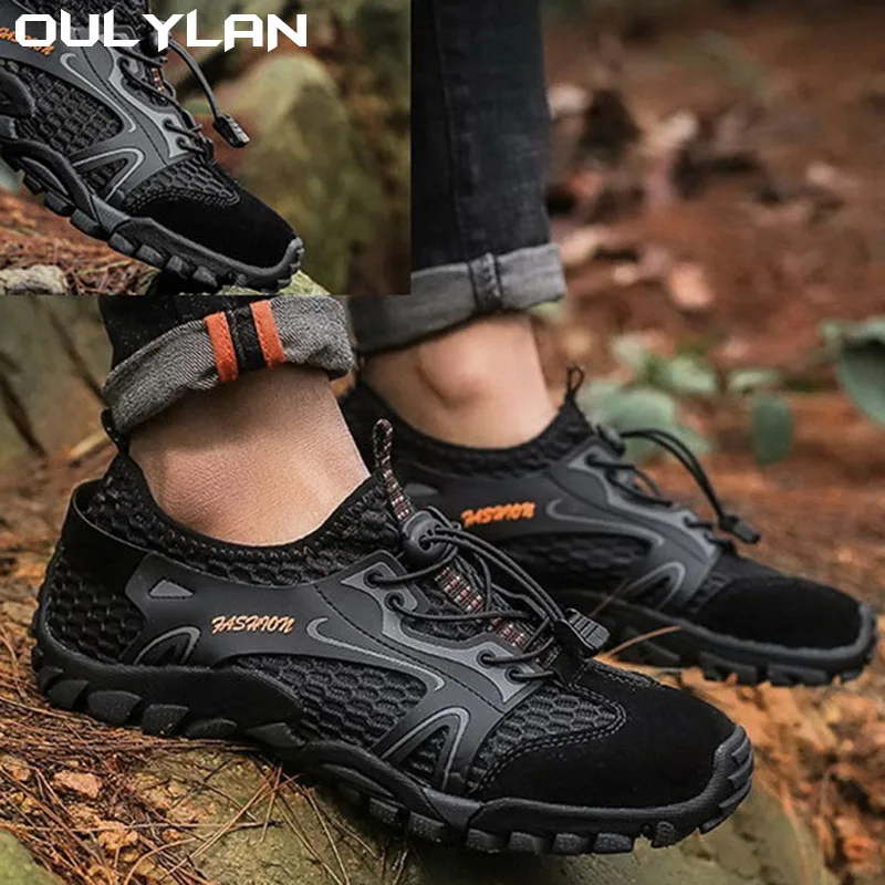 Outdoor Non-slip Hiking Shoes Men Breathable Beach Wading Shoes Training Sneakers Caminhadas Trekking Shoes for Women Summer