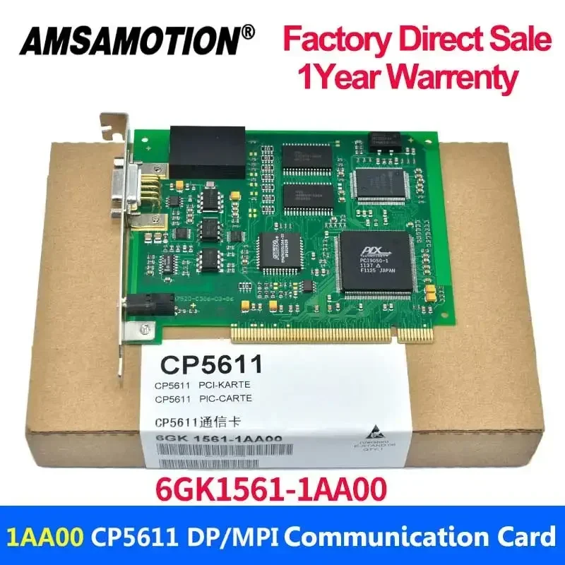 CP5611 PCI PROFIBUS MPI PPI Card 6GK1561-1AA00 Communication Card 6GK 15611AA00 For Siemens S7-200 300 400PLC 1Year Warrenty