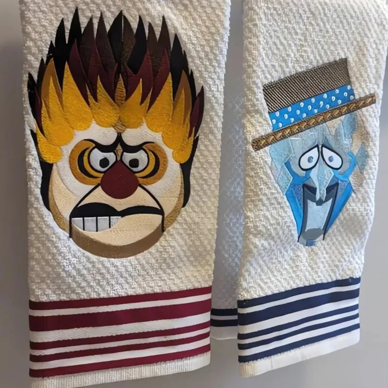 1/2PCS Heat Miser Snow Miser Christmas Towel Creative Cartoon Peripheral Soft And Comfortable Towels Children\'s Birthday Gift