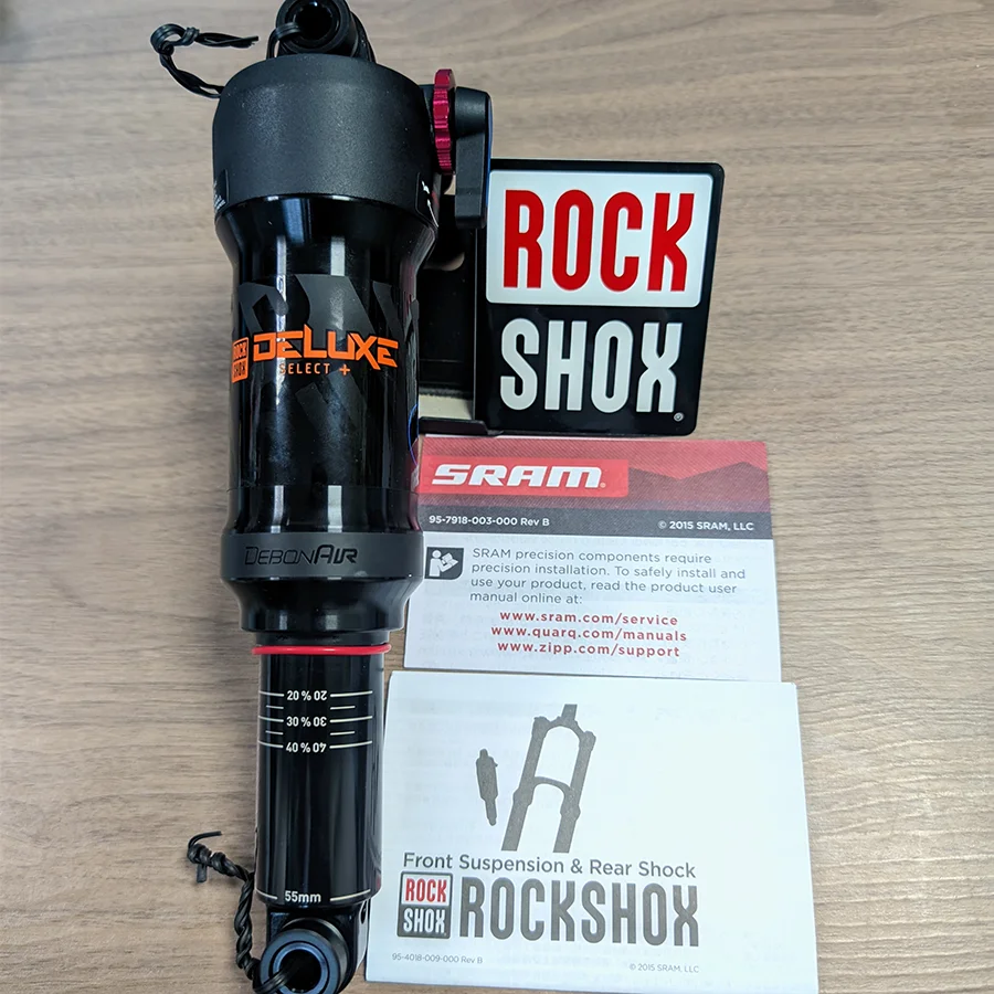 ROCKSHOX Deluxe Select + AIR SPRUNG SHOCK MTB bicicleta