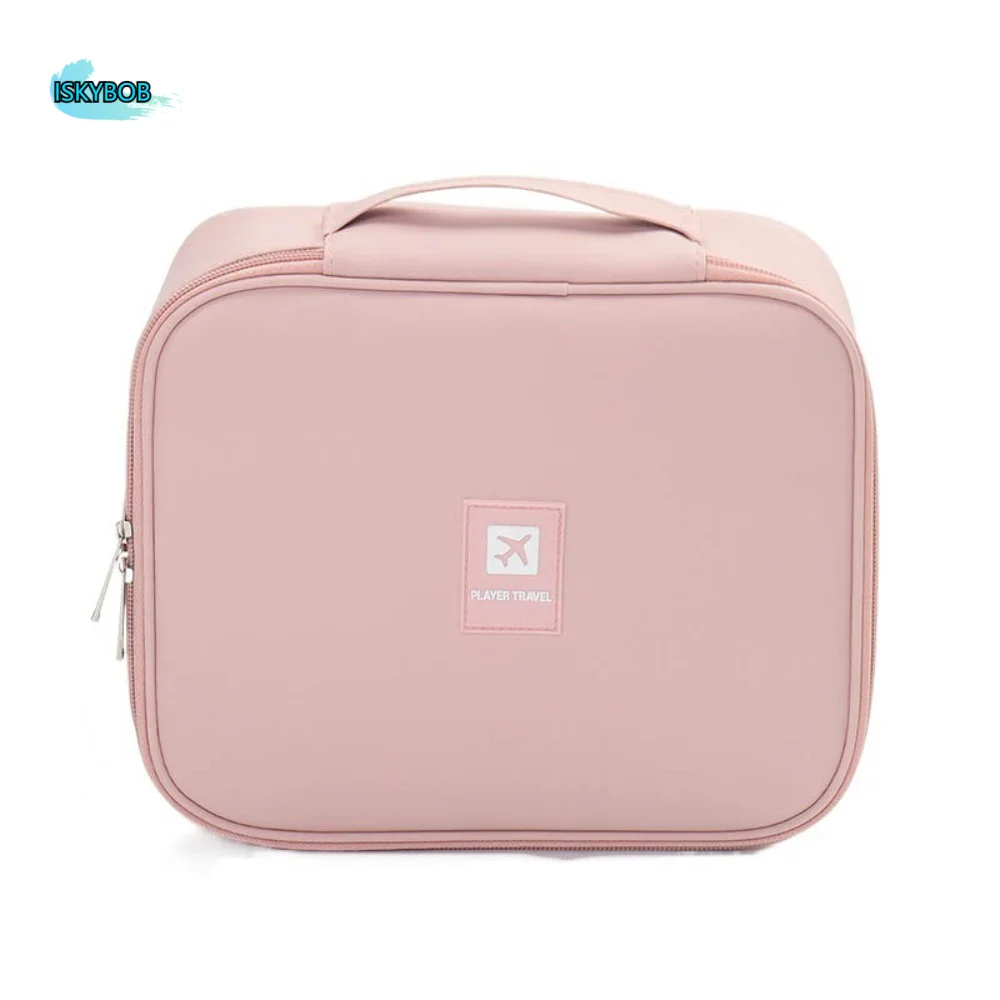 

Waterproof Women Cosmetic Bag Large Capacity Handheld Travel Toiletry Bag Skincare Storage Dust-proof Makeup Storage Bag Outdoor