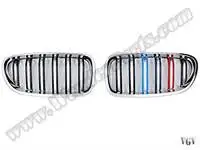 BA0103184 interior grille F10 + LCI chrome black (double CITALI) M-colored 1016