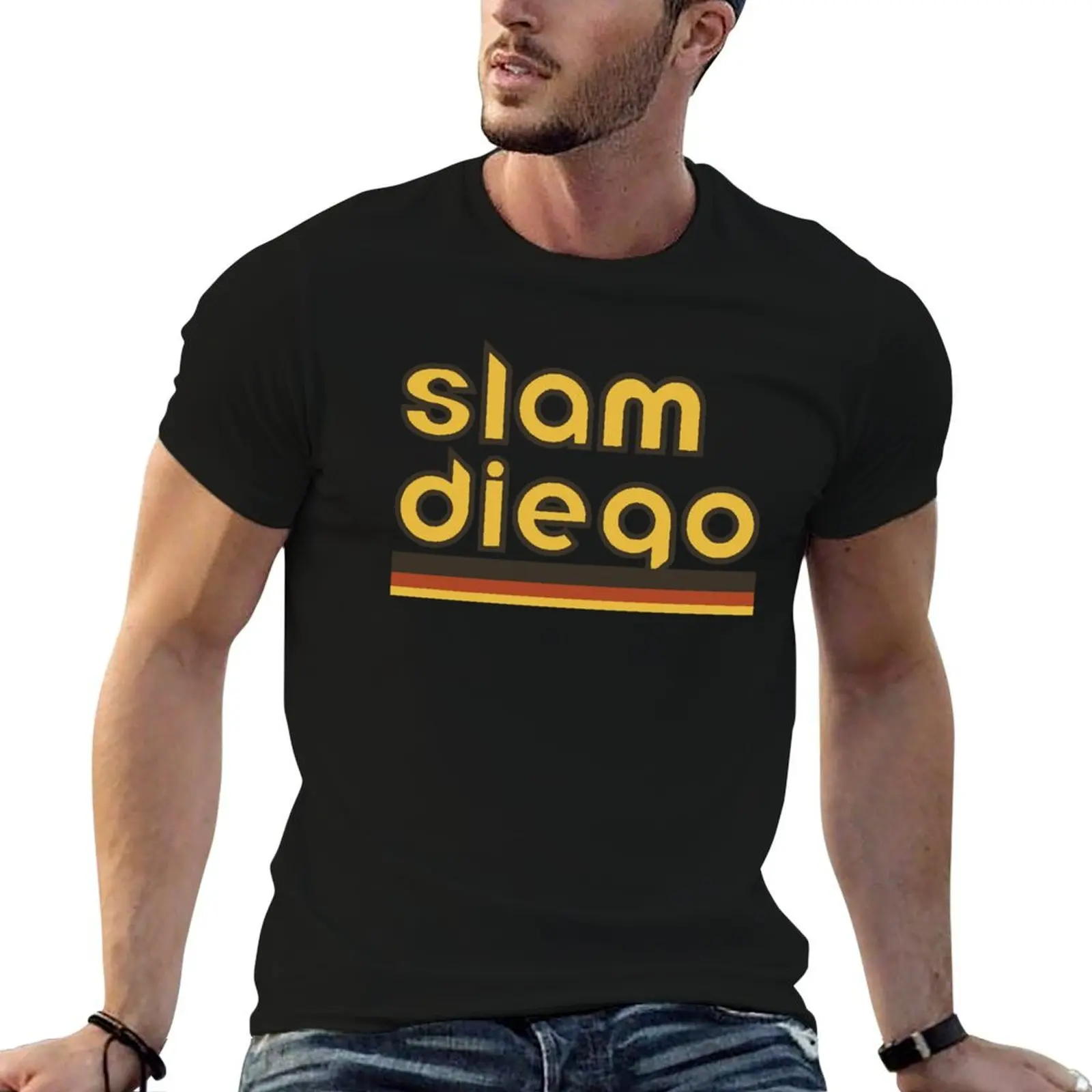 

slam diego padres T-Shirt t shirt man designer man t shirts for men casual T-Shirt