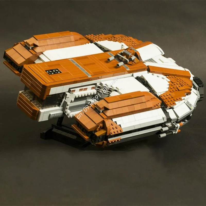 3173PCS MOC Star Battle SW: Knights Of The Old Republic Ebon Hawk Spaceship Model Building Blocks Stacking Bricks Creative