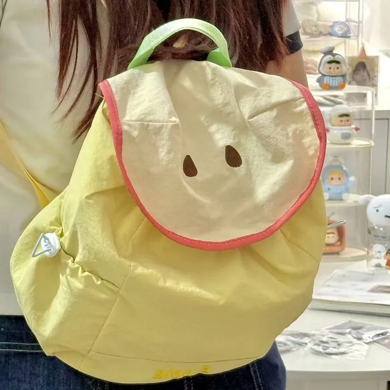 

Trendy Dopamine Multicolor Backpack - Cute Fruit Print School Bag, Ins Fashion Day To Day Rucksack For Teen Boys Girls