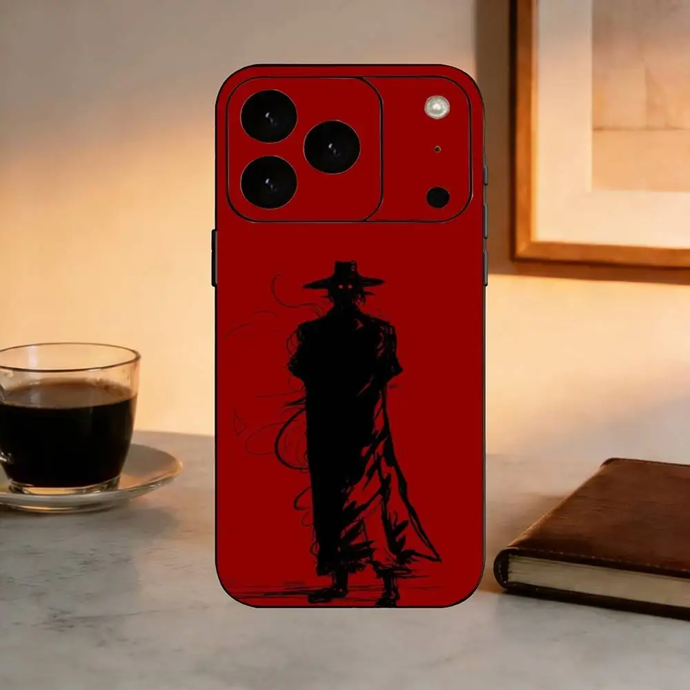 Чехол для телефона A-Alucard H-Hellsing Anime силиконовый мягкий iPhone 17 16 15 14 13 12 11 X XR Plus Pro Max