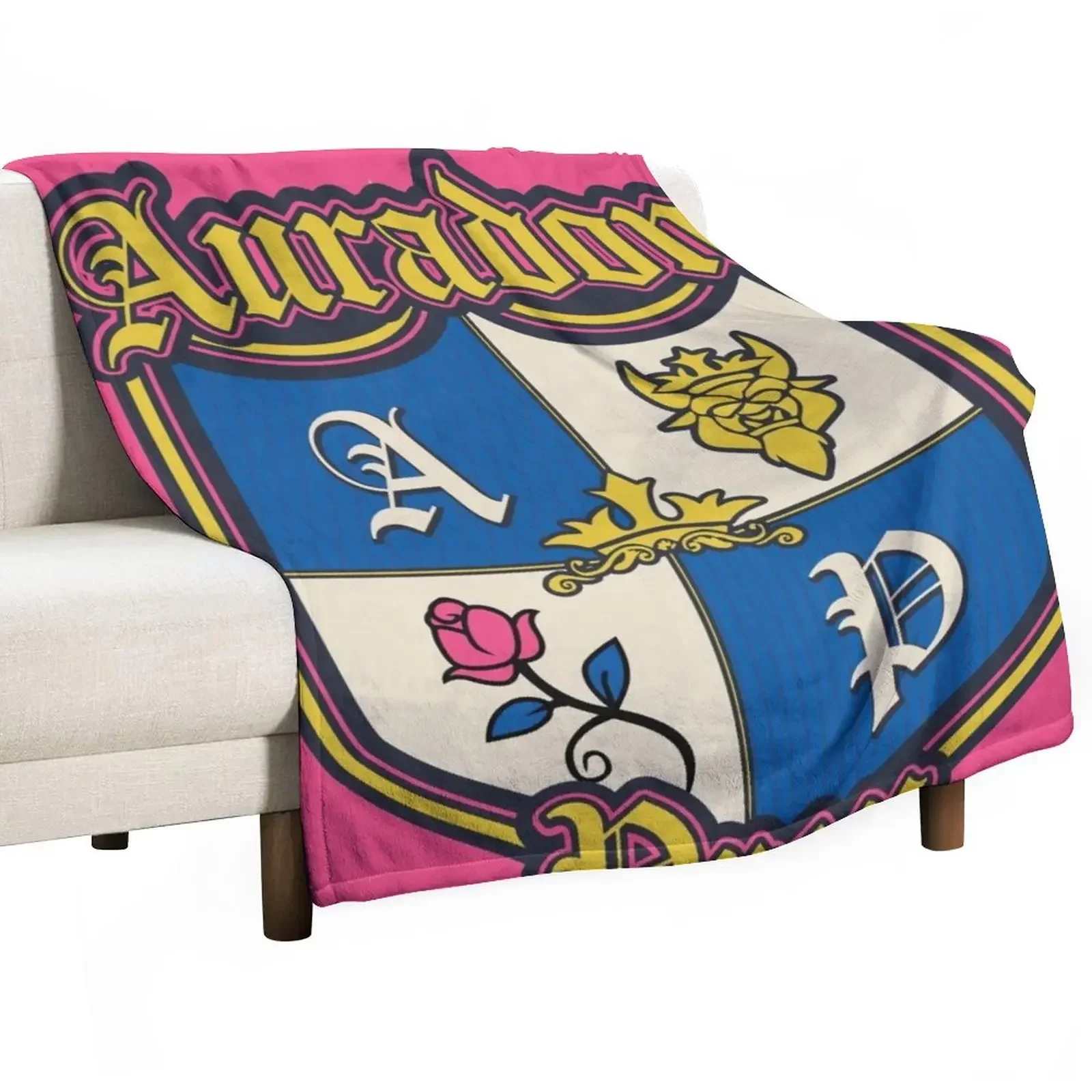 

Auradon Prep Throw Blanket Single Warm Blankets