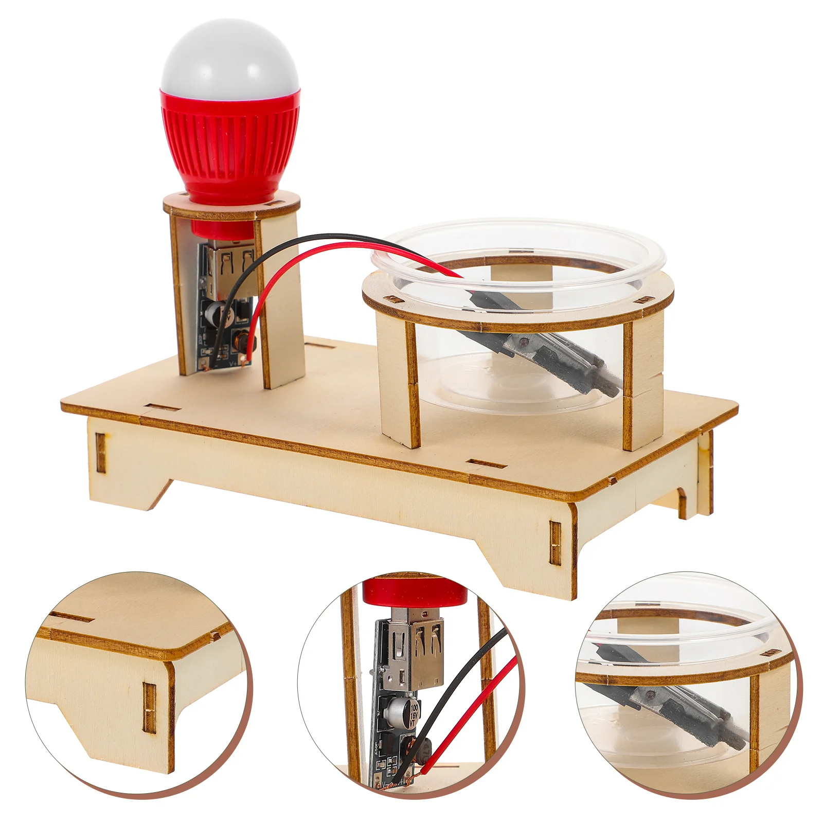 

Набор для экспериментов по электропроводности рассола, DIY, учебные материалы по естествознанию, малый комплект для научно-образовательных проектов